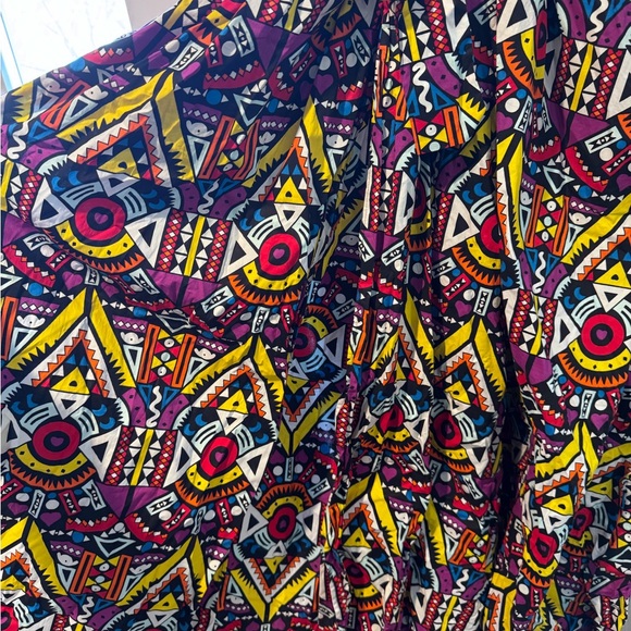 Vibrant Patterned Maxi Dress - Picture 2 of 9